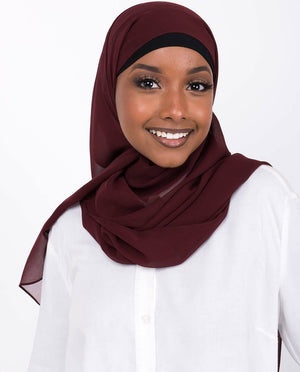 Raisin Georgette Scarf Hijab
