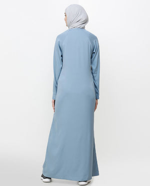 Citadel Blue Stripe & Orion Jilbab Abaya