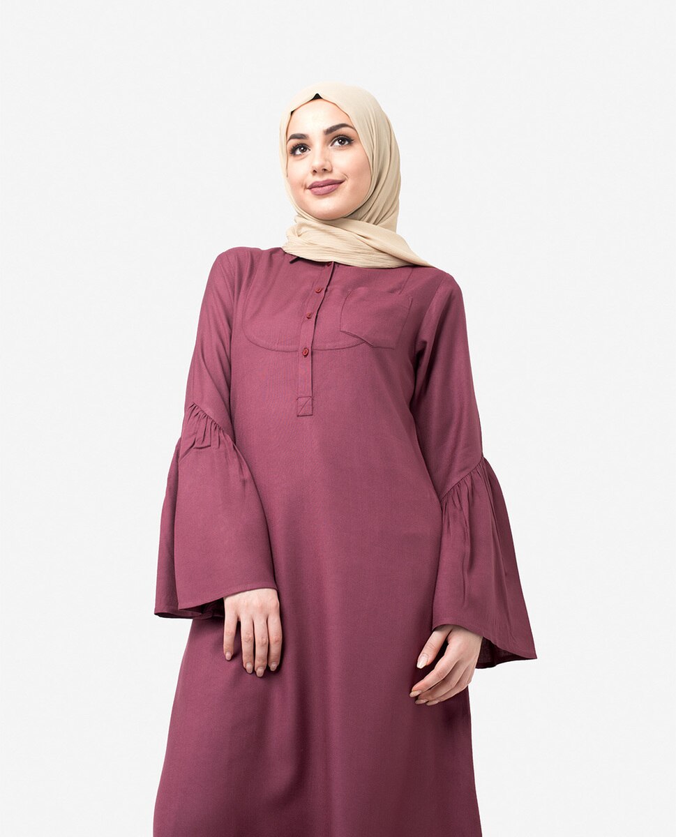 Classic Bell Sleeve Jilbab Abaya