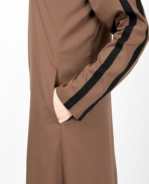 Double Trim Aztec Jilbab Abaya