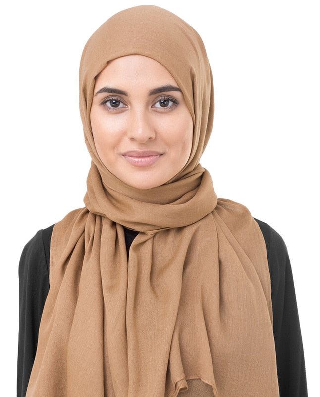 Macaroon Viscose Hijab