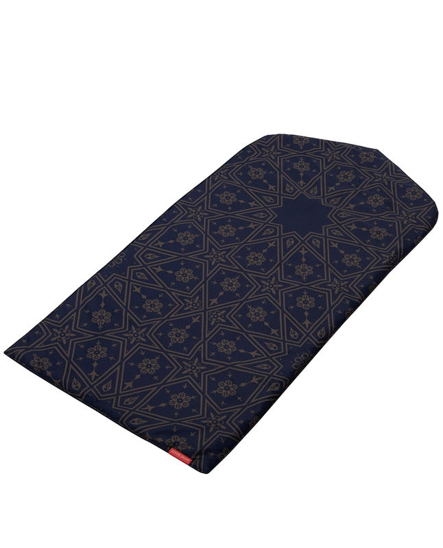 Midnight Arabesque Arch-shaped Prayer Mat Rug