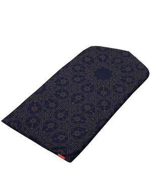 Midnight Arabesque Arch-shaped Prayer Mat Rug