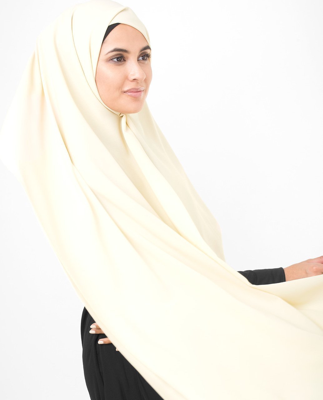 Biscotti Beige Poly Georgette Scarf Regular Biscotti Beige