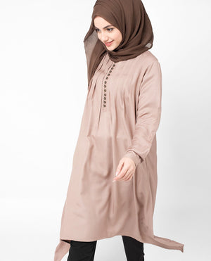 Chateau Grey Drape Top Slim