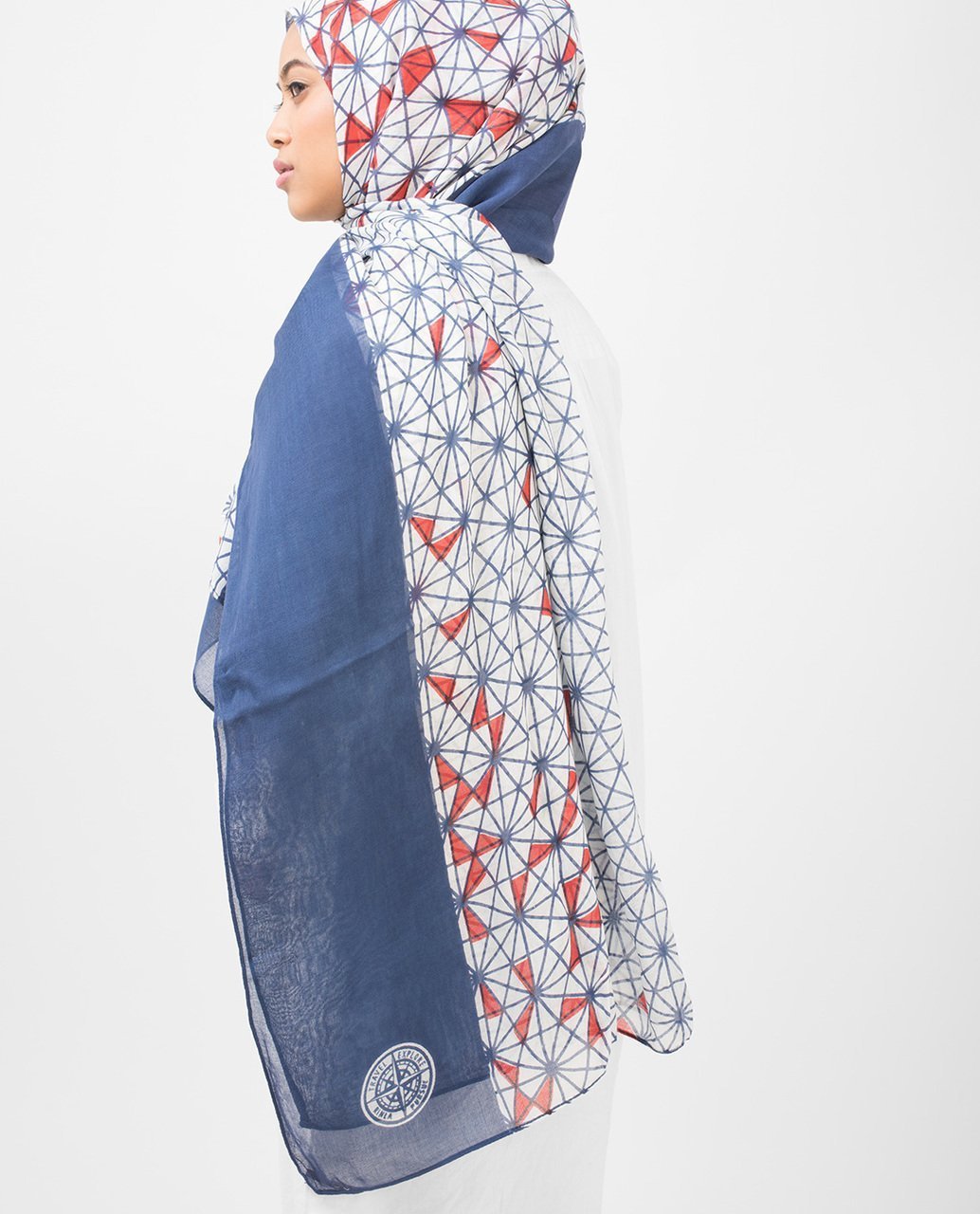 Geo Delight Viscose Hijab Maxi