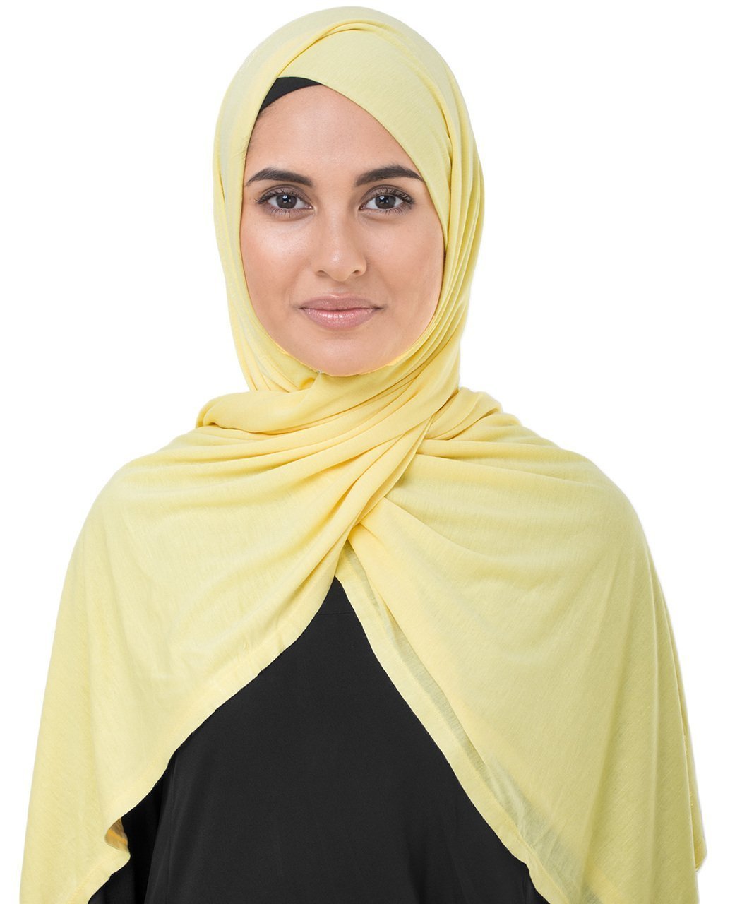 Goldfinch Yellow Viscose Jersey Hijab Regular Goldfinch Yellow