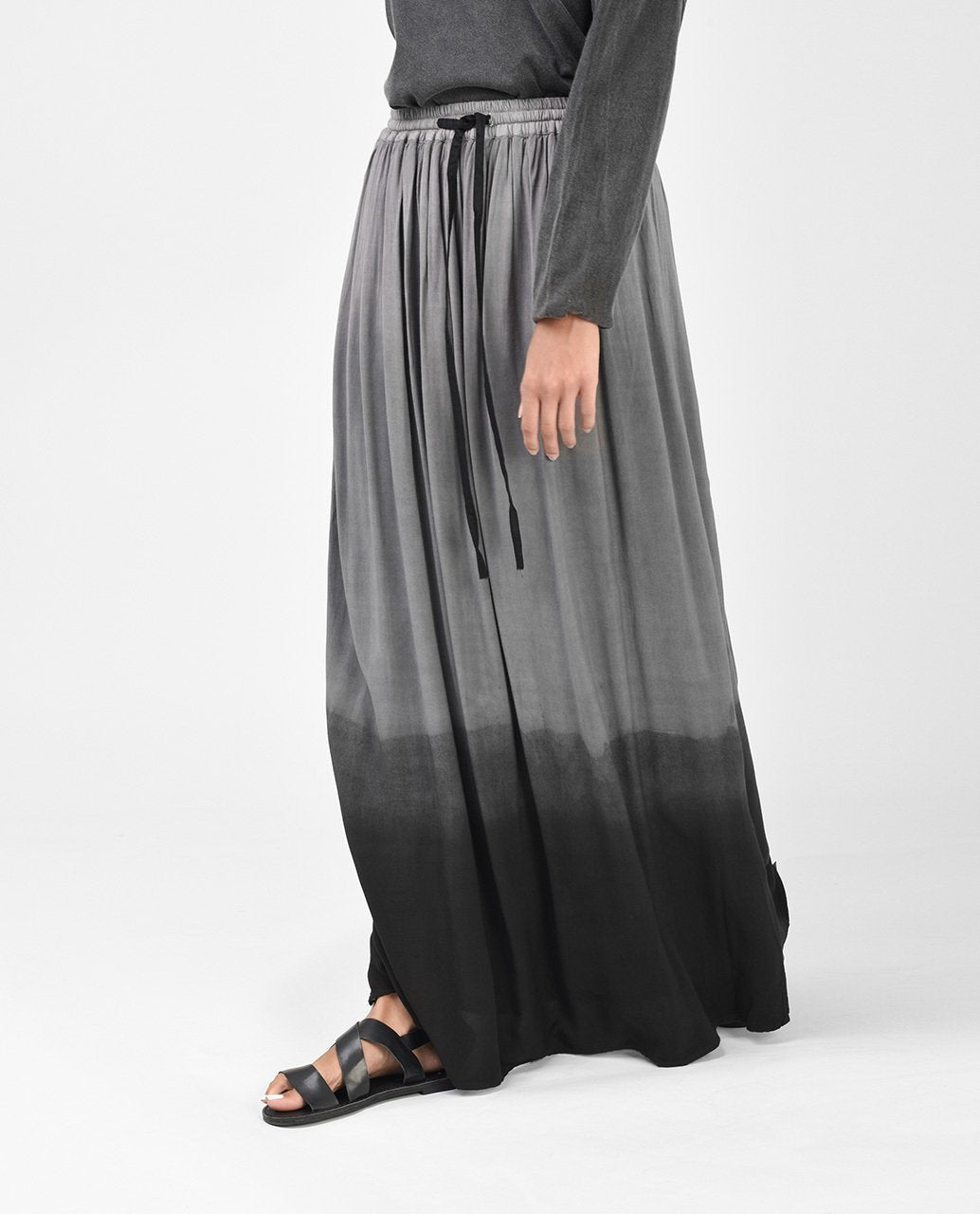 Grey Ombre Skirt Slim Petite (W28 L28)