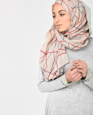 Hooded Longline Jersey Top Slim