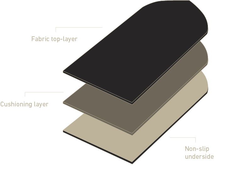 Black Mashrabiya Arch-shaped Muslim Prayer Mat Sejadah