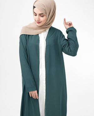 Long Sheer Dark Slate Blue Outerwear Small (8-10) Regular (5'2" to 5'6") Dark Slate Blue