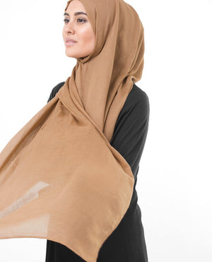 Macaroon Viscose Woven Hijab Regular Macaroon 