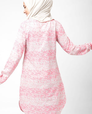 Marble Pink Top Slim