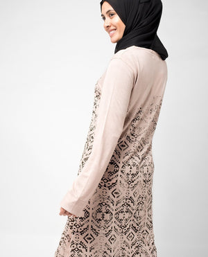 Pastel Print Top Slim