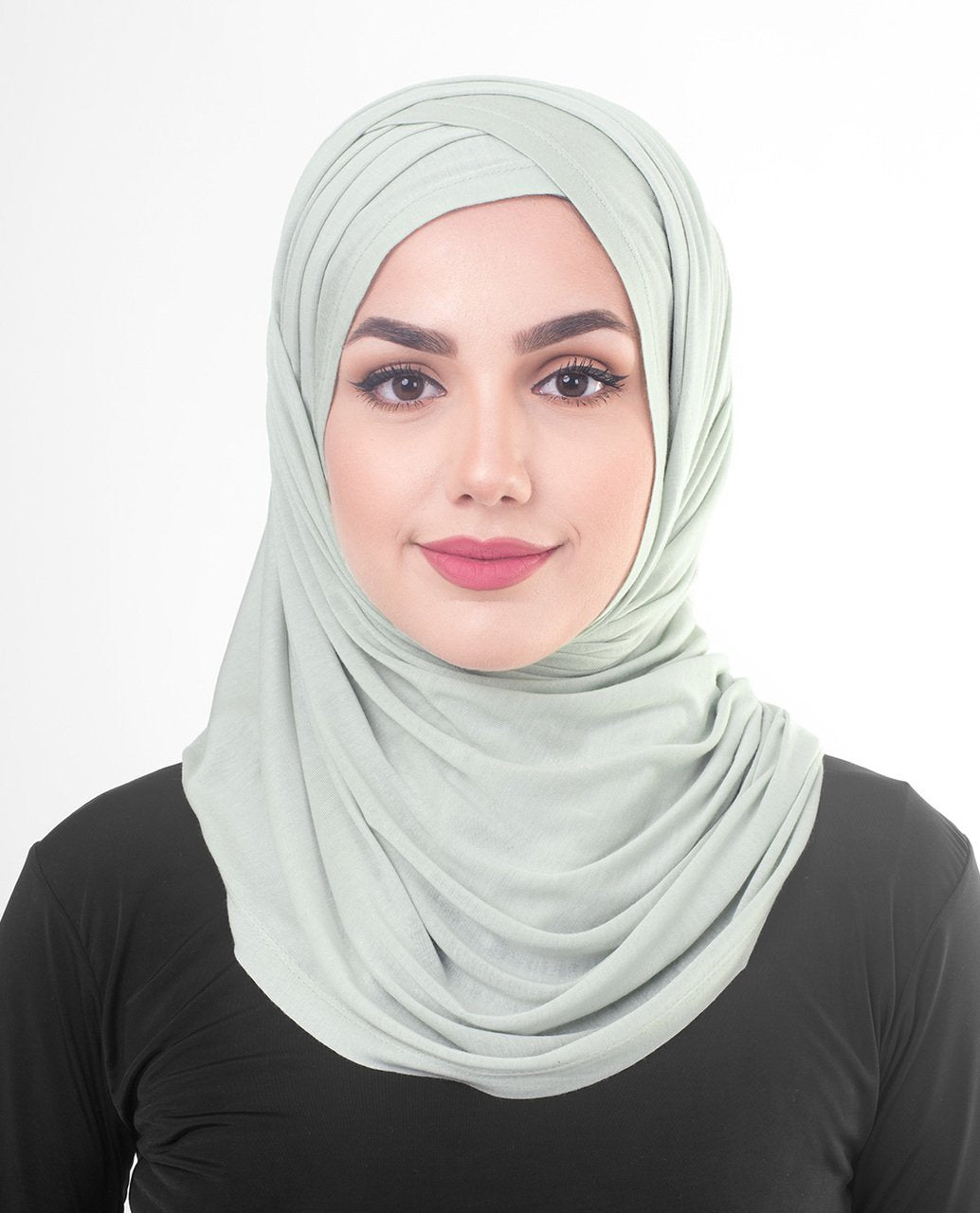 Sea Foam Viscose Jersey Hijab Regular Sea Foam