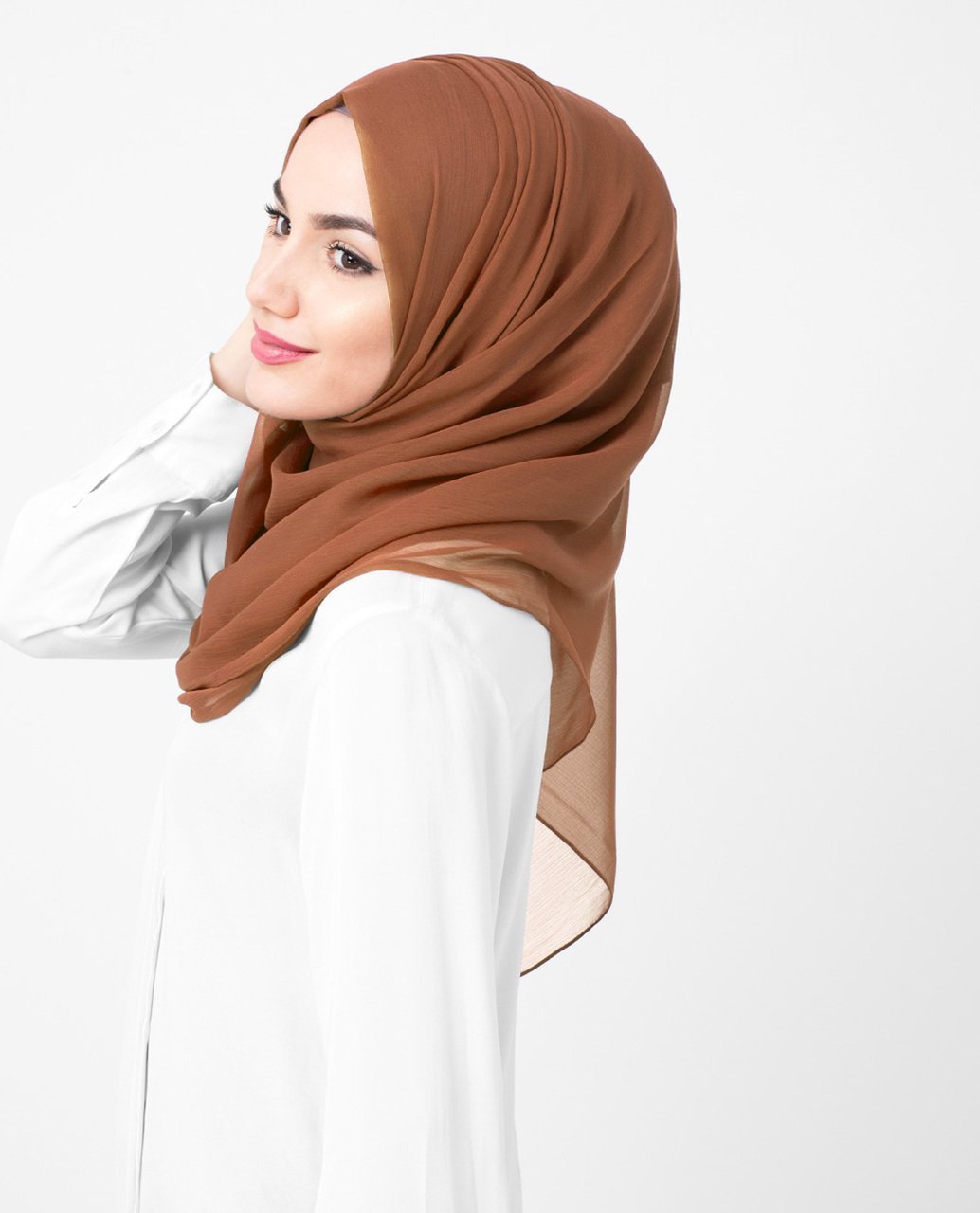 Sierra Poly Chiffon Hijab M Sierra