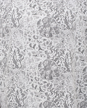 Summer Lace Printed Modest Top Small Petite (- 5'2")