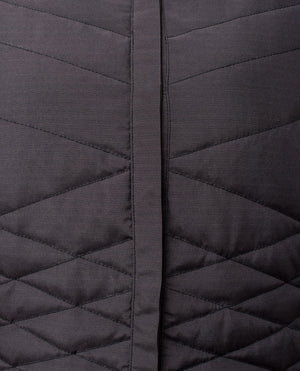 Unique Quilted Button Front Black Abaya Jilbab S 54 Black