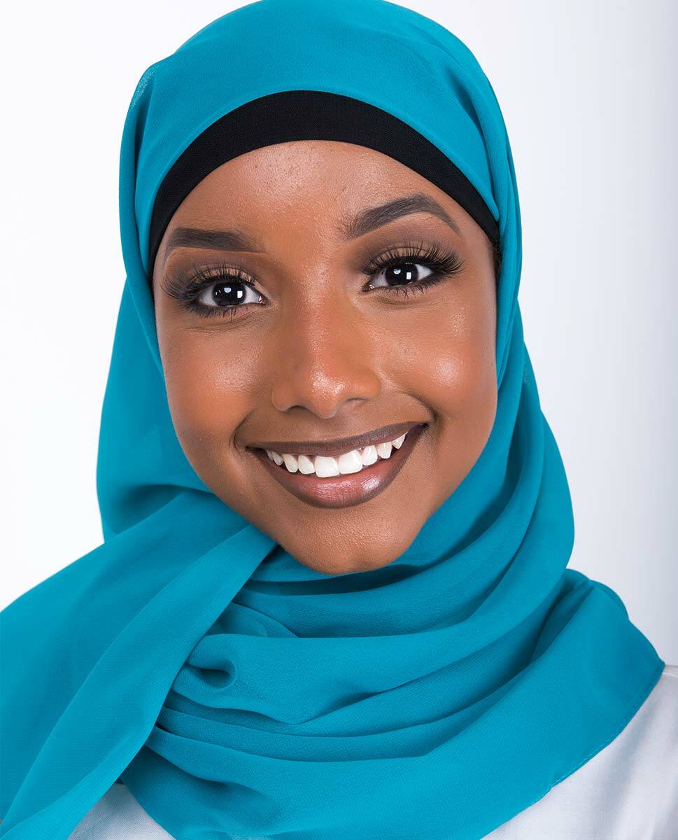 Columbia Georgette Scarf Hijab