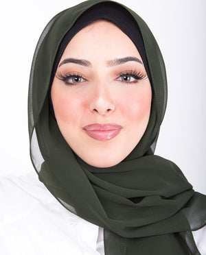 Pineneedle Georgette Scarf Hijab