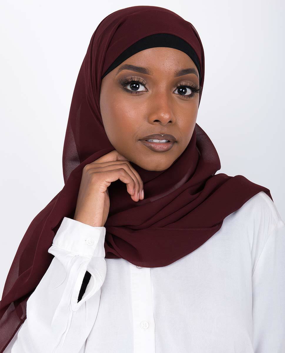 Raisin Georgette Scarf Hijab