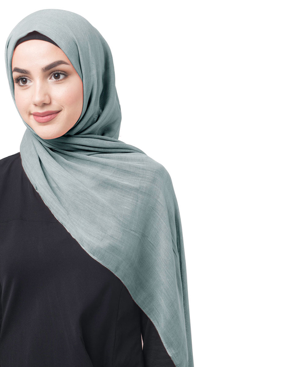 Mauve Shadows Cotton Voile Scarf Hijab