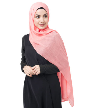 Strawberry Ice Cotton Voile Scarf Hijab