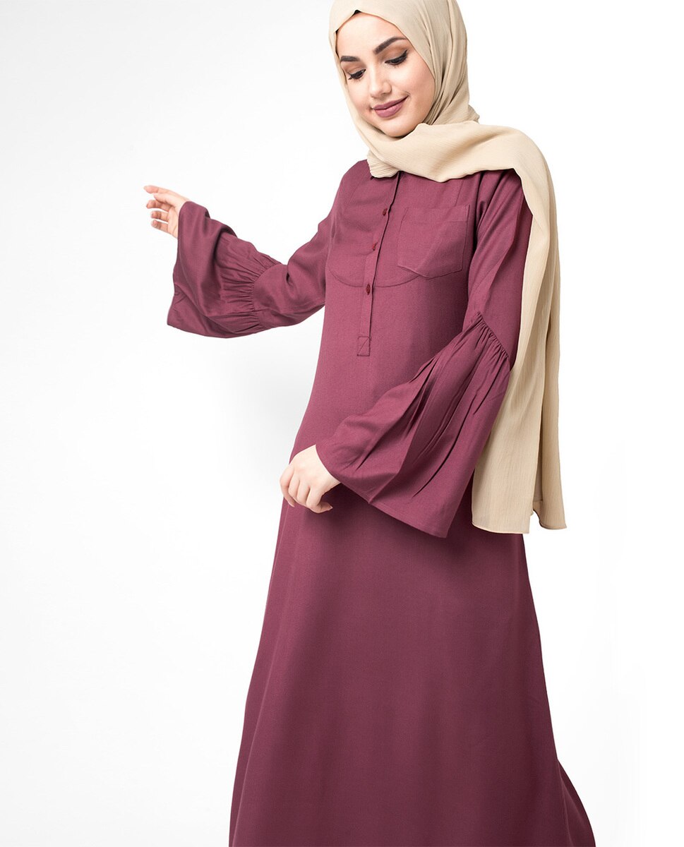 Classic Bell Sleeve Jilbab Abaya