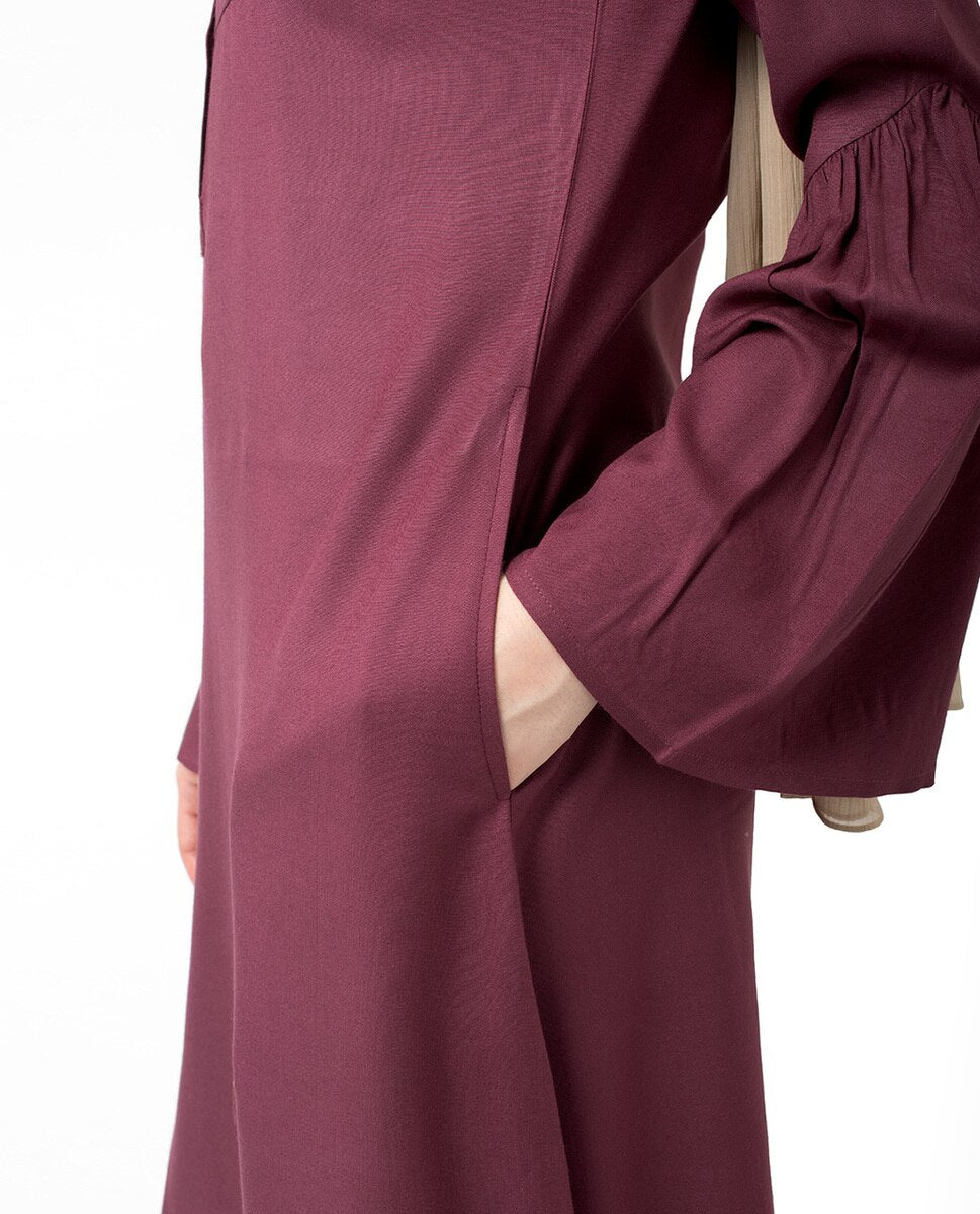 Classic Bell Sleeve Abaya Jilbab ModestPath