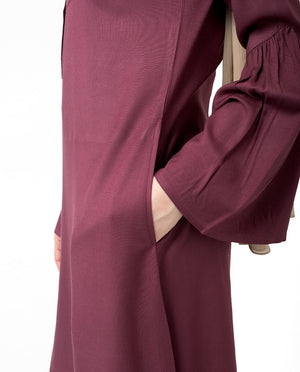 Classic Bell Sleeve Jilbab Abaya