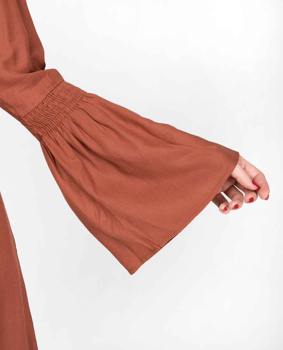 Flared Bell Sleeve Chutney Abaya Jilbab