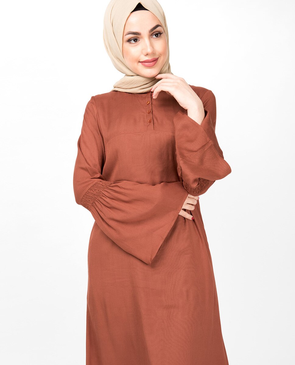 Flared Bell Sleeve Chutney Abaya Jilbab