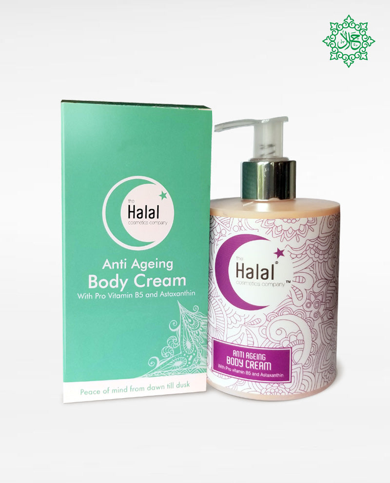 Halal Anti-Aging Body Cream Bottle