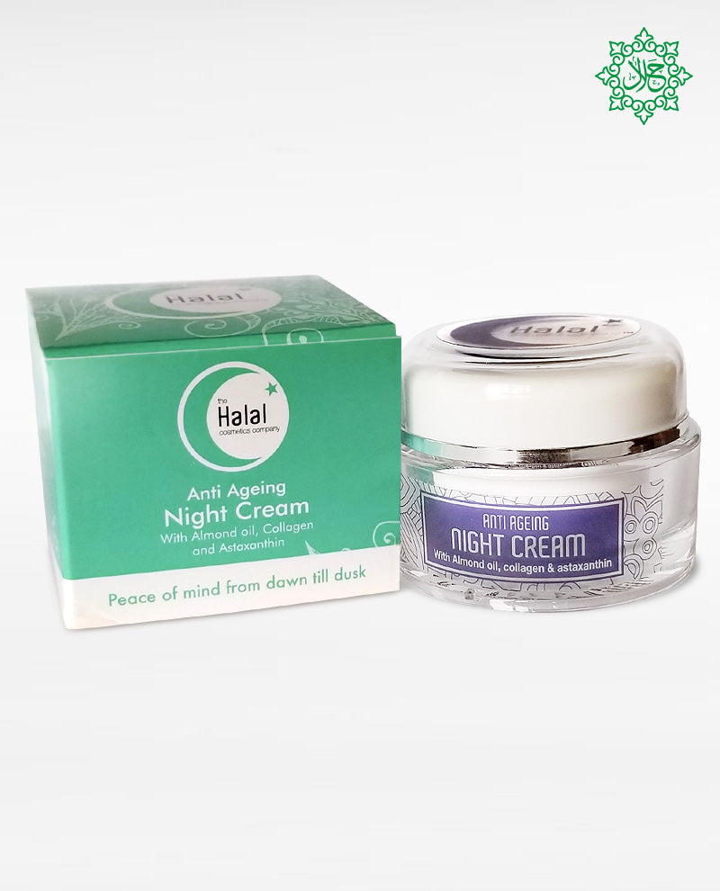 Halal Cosmetics Makeup Anti-Aging Night Skin Body Care Cream