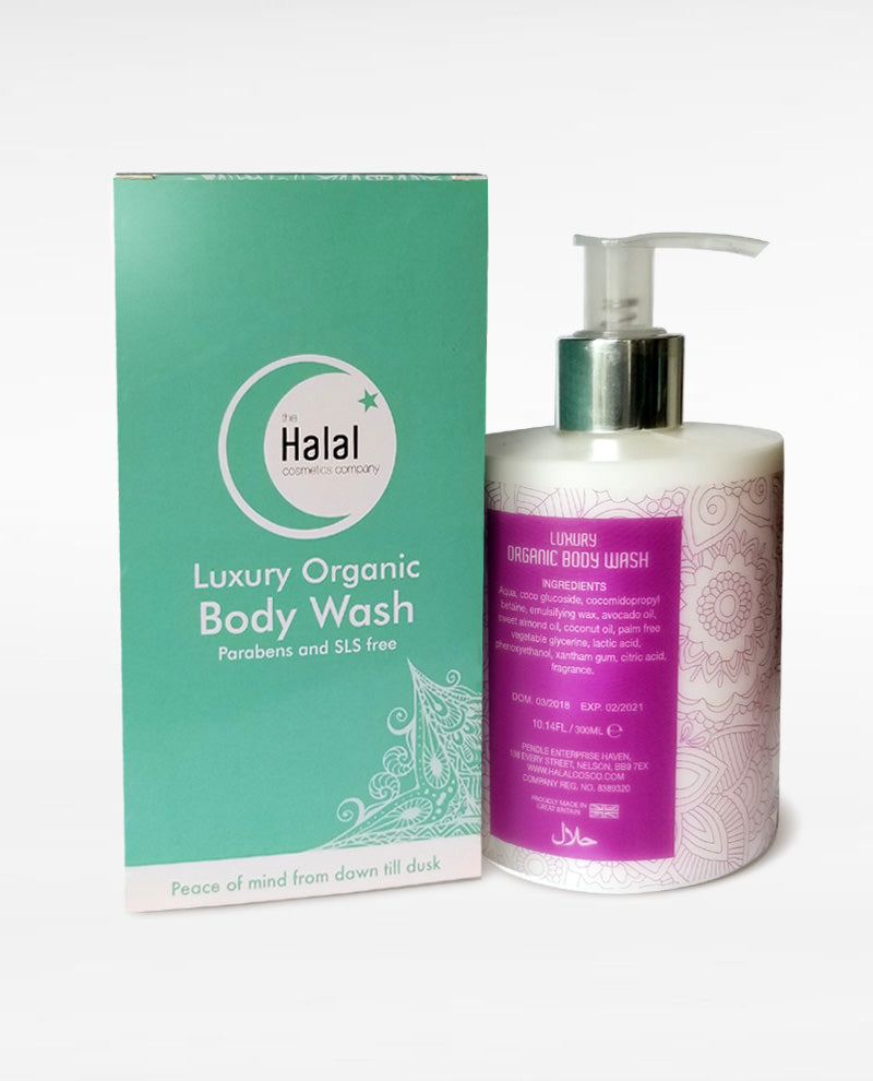 Halal Luxury Organic Body Wash Maximum Protection Against UV Damage