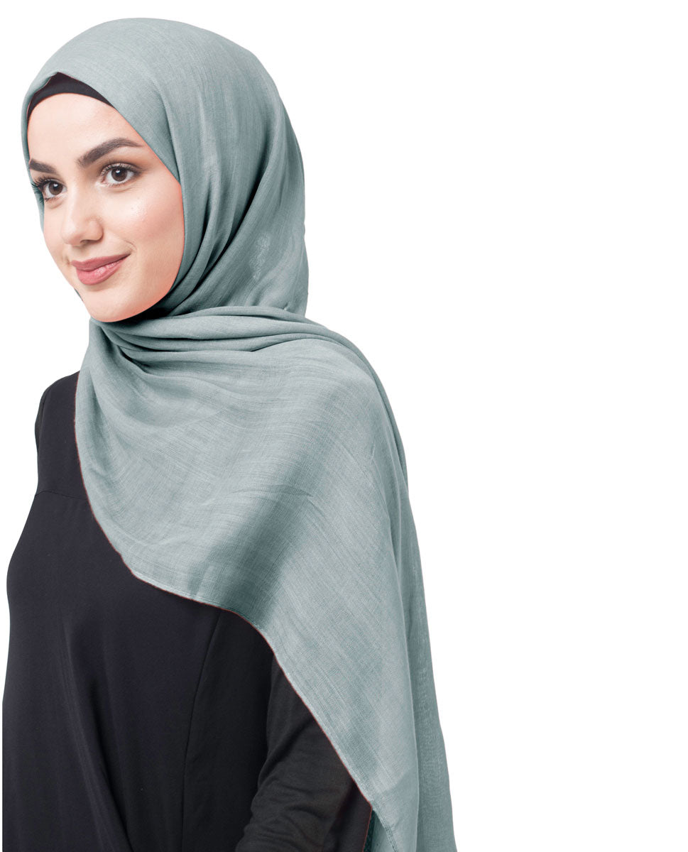 Mauve Shadows Cotton Voile Scarf Hijab