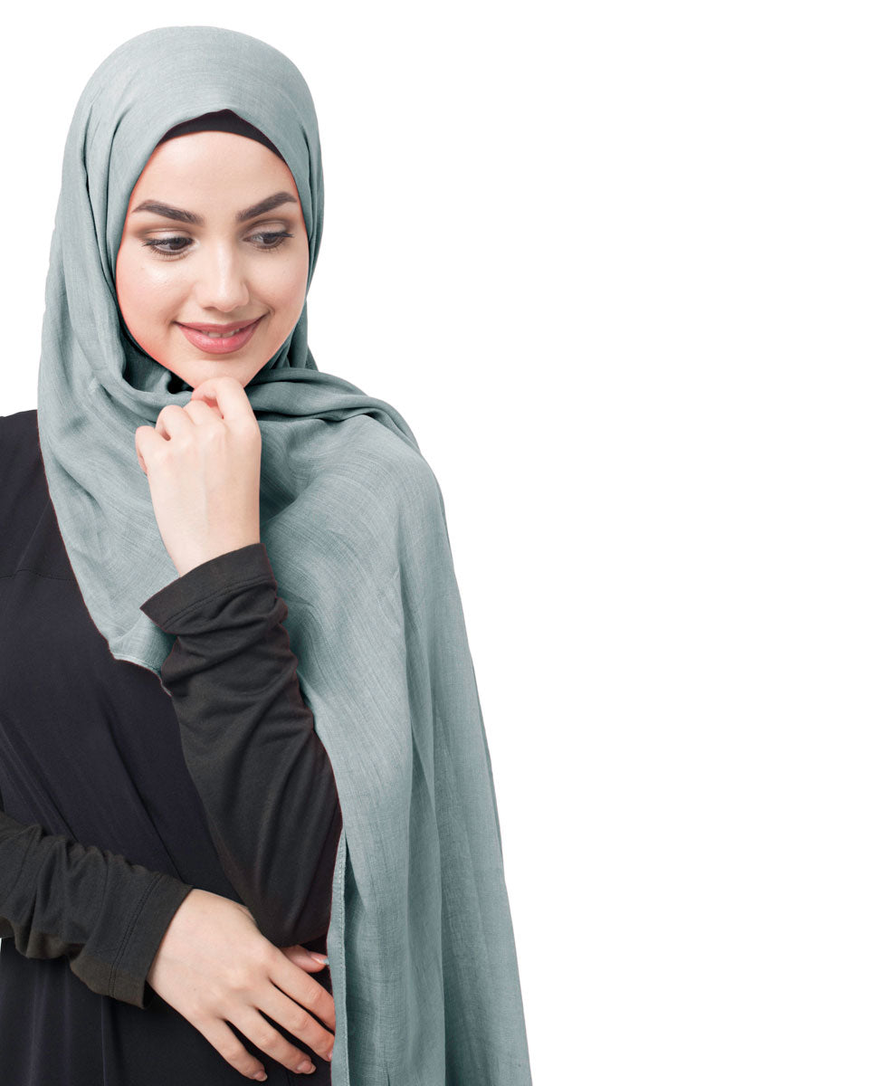 Mauve Shadows Cotton Voile Scarf Hijab