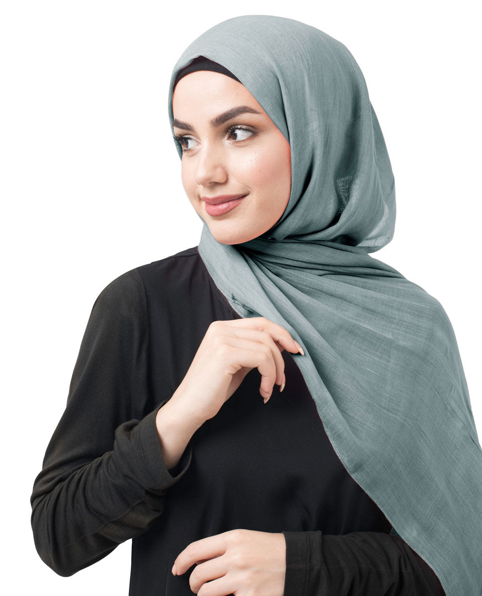 Mauve Shadows Cotton Voile Scarf Hijab
