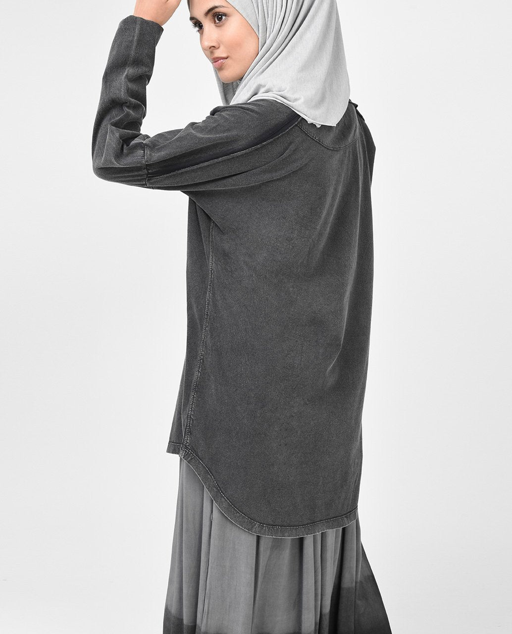 Charcoal Tshirt Slim 