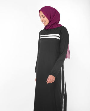 Classically Styled Black Sister Abaya Jilbab S 54 Black
