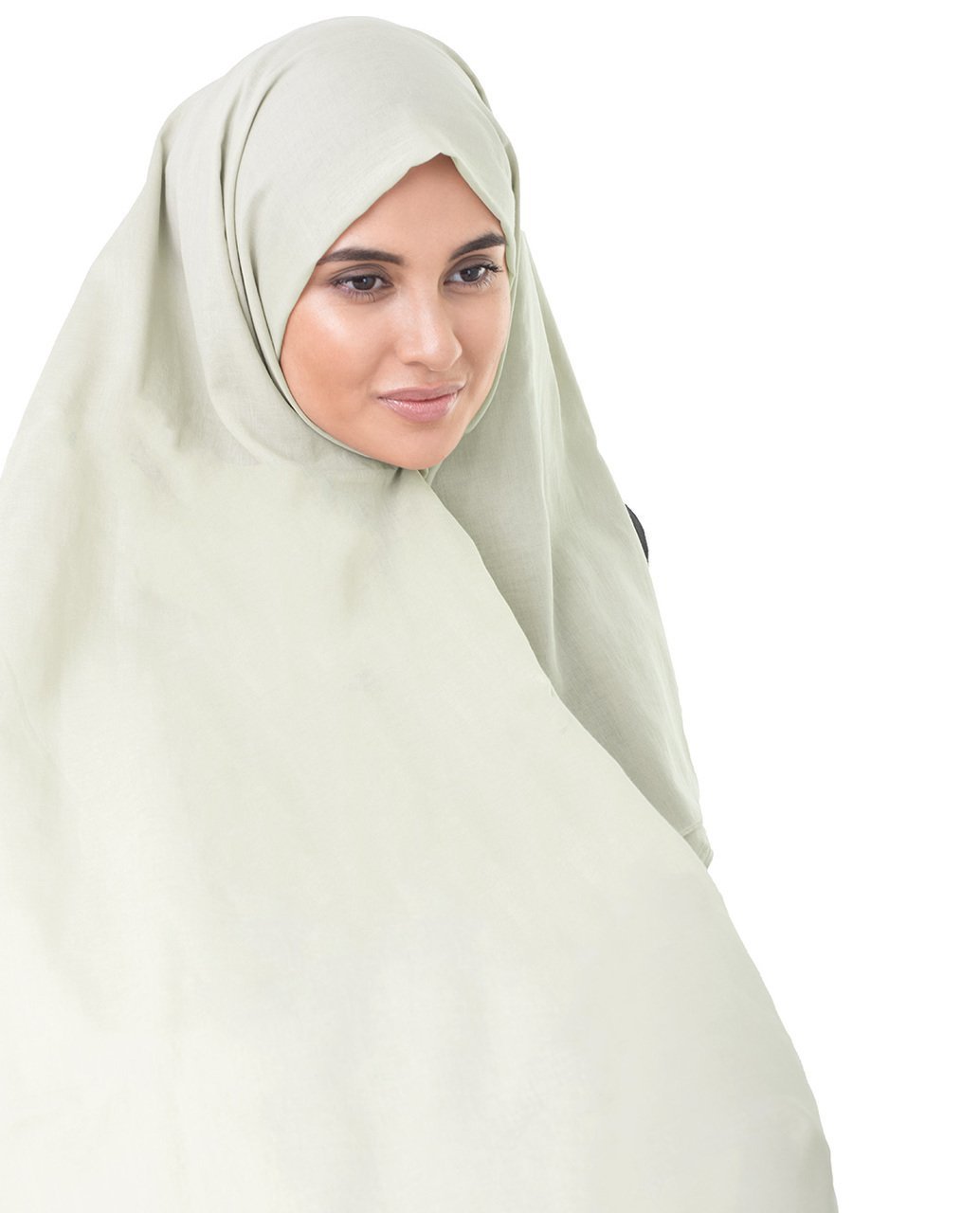 Cotton Voile Hijab in New Nomad Beige Color Regular New Nomad Beige 