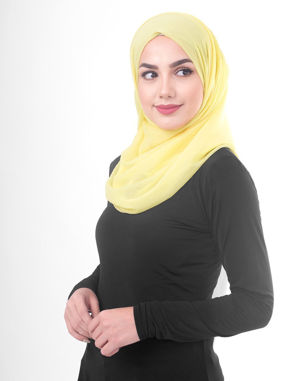 Goldfinch Poly Chiffon Hijab M Goldfinch 
