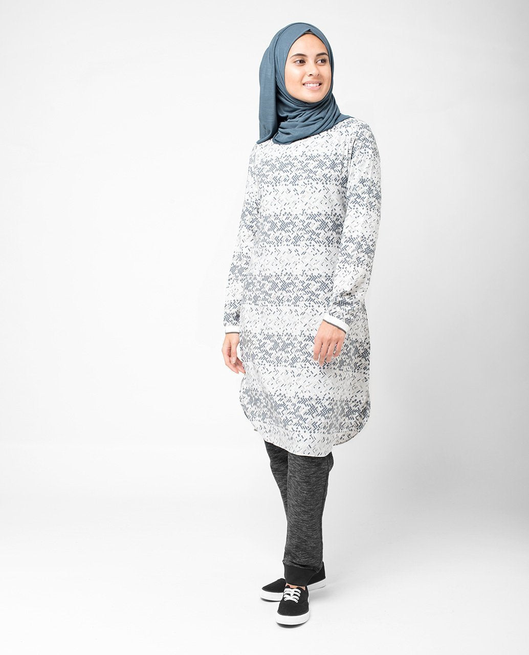 Marble Grey Top Slim 