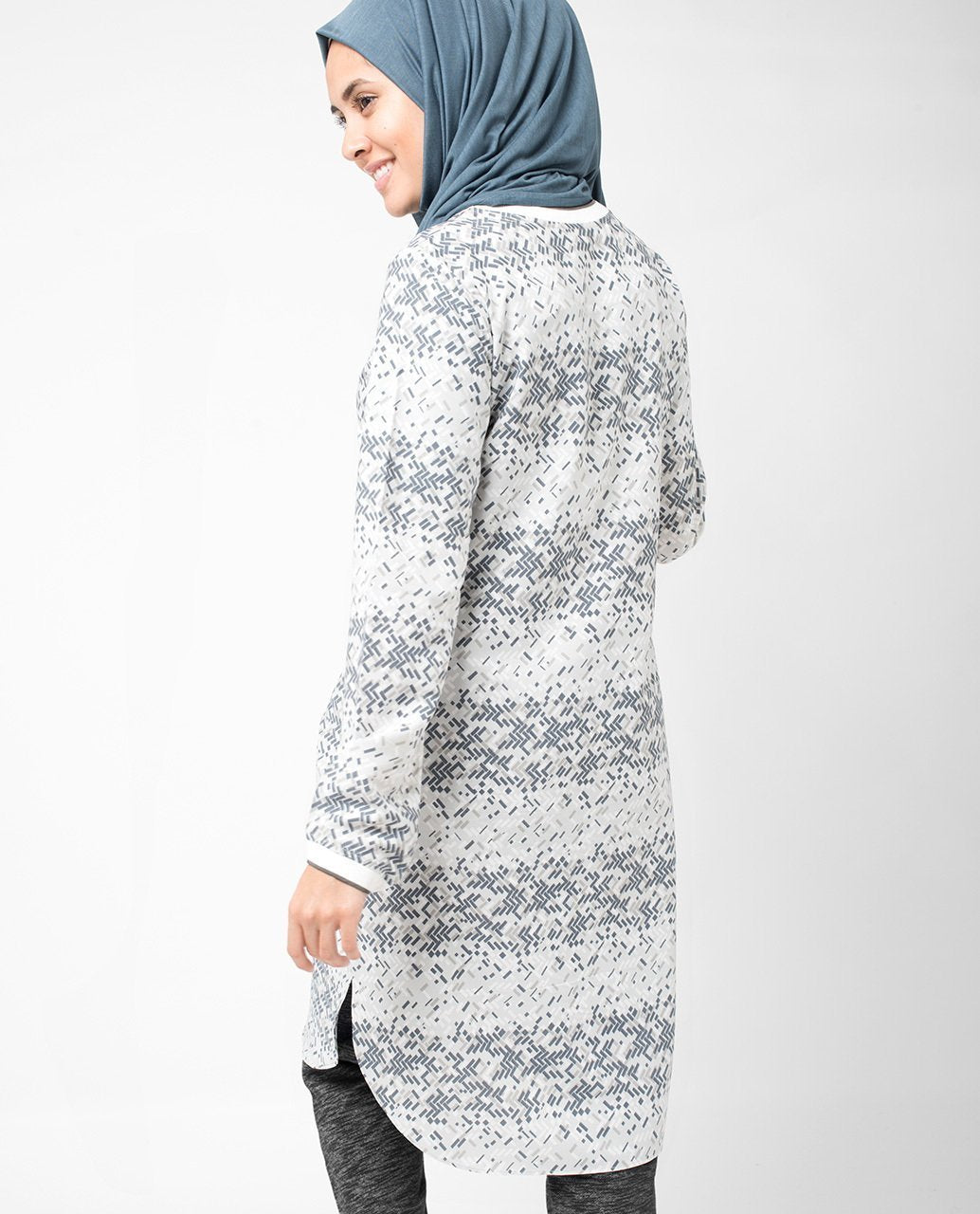 Marble Grey Top Slim 