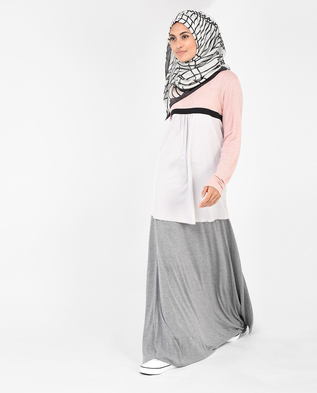 Pale Blush and Sand Top Slim 