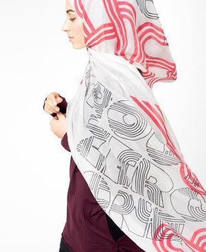 Silver Grey Hijab Regular 