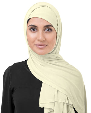 Turtledove Beige Viscose Jersey Hijab Medium Turtledove Beige 